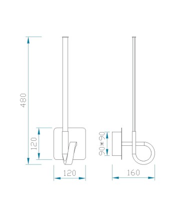 ***OFER/DES*** CINTO * APLIQUE LED 6W - 3000K - CROMO PEQUEÑO